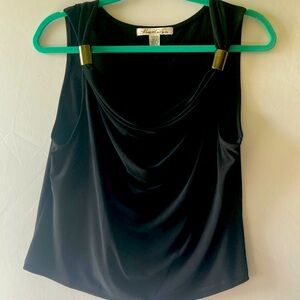 Kenneth Cole Large Black Tank Top